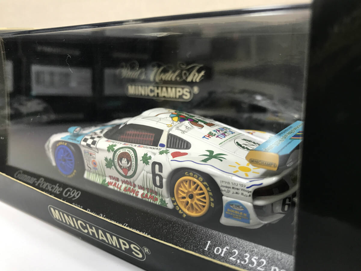 【ジャンク】1/43 ミニチャンプス ポルシェ G99 Hill Vineyards 250 　MINICHAMPS Porsche Z0 _画像3