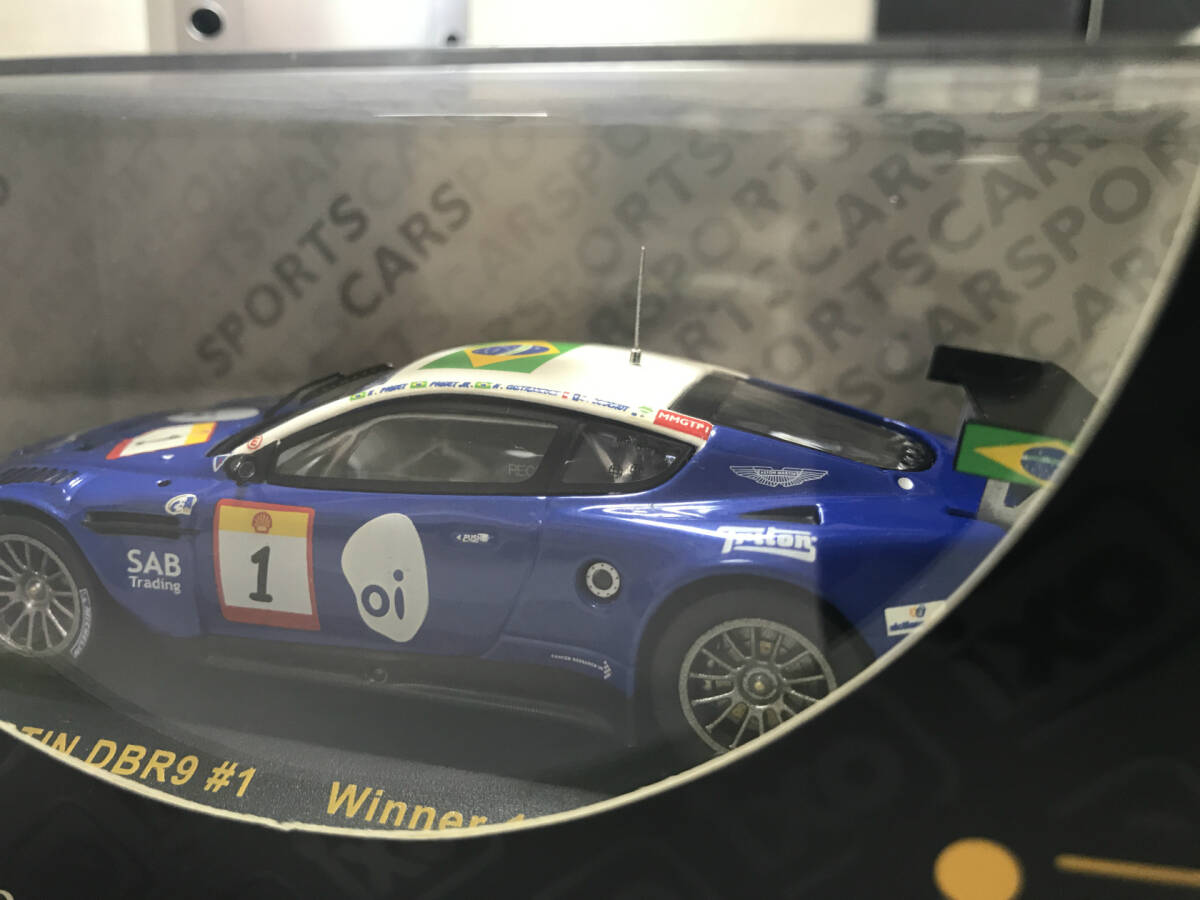 1/43 イクソ アストンマーティン DBR9 No1 ブラジル1000マイル 2006 N.Piquet Jr - C.Bouchut... MINICHAMPS ixo Z1aの画像3