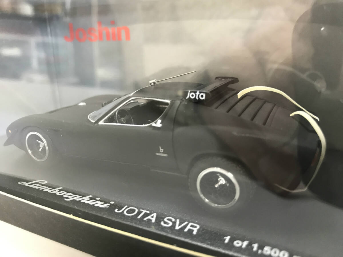 【１円スタート】KYOSHO 京商 1/43 Lamborghini JOTA SVR ランボルギーニ イオタ SVR ブラックJoshin限定 Z3_画像3