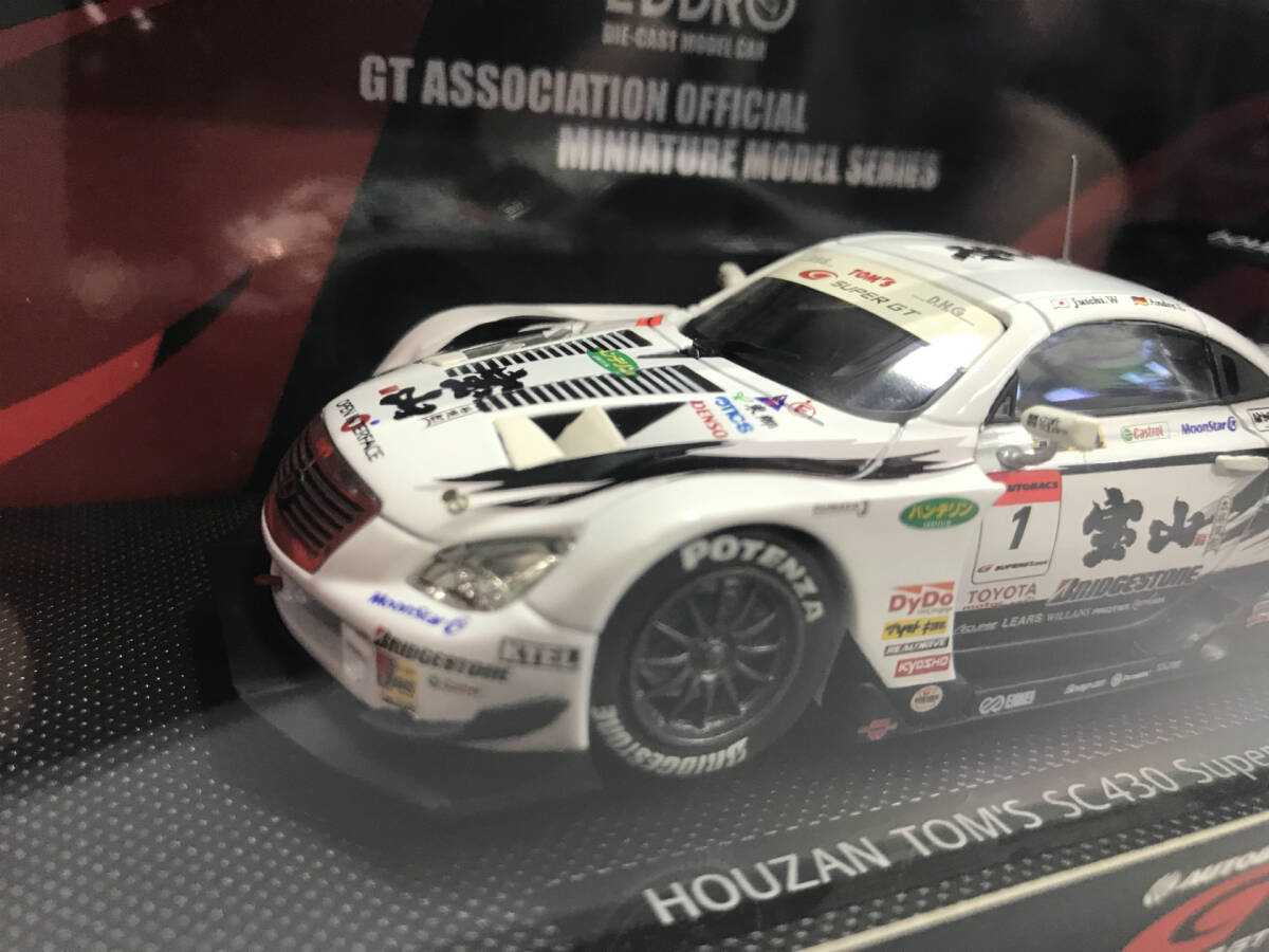 【１円スタート】1/43 B エブロ スーパーGT 500 HOUZAN TOM'S SC430 2007 #1 EBBRO Z6 Bの画像2