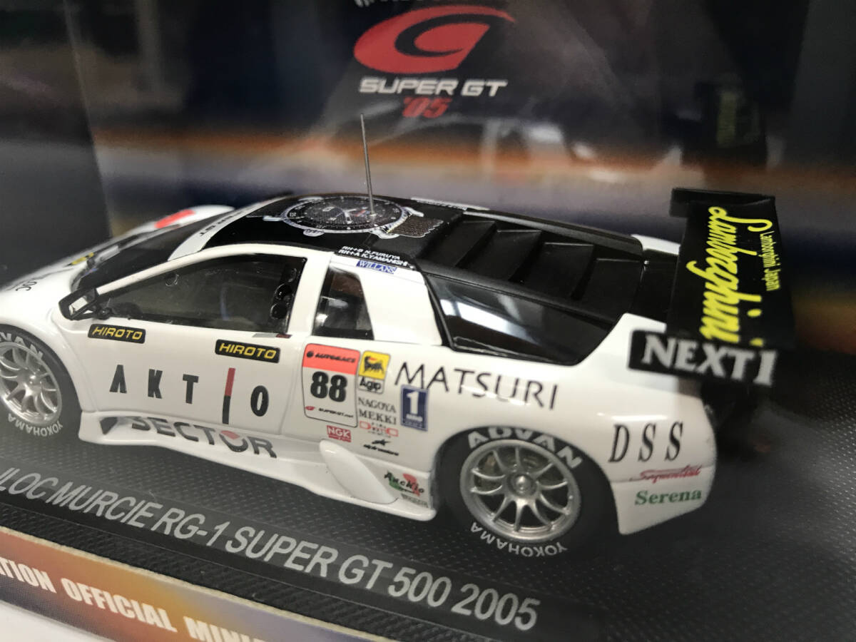 [1 jpy start ]A 1/43 EBBRO super GT 500 2005 JLOC MURCIE RG-1 #88 772 EBBRO A Z7