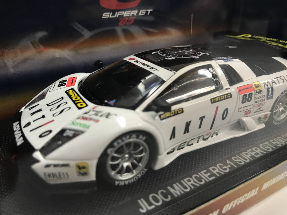 [1 jpy start ]A 1/43 EBBRO super GT 500 2005 JLOC MURCIE RG-1 #88 772 EBBRO A Z7