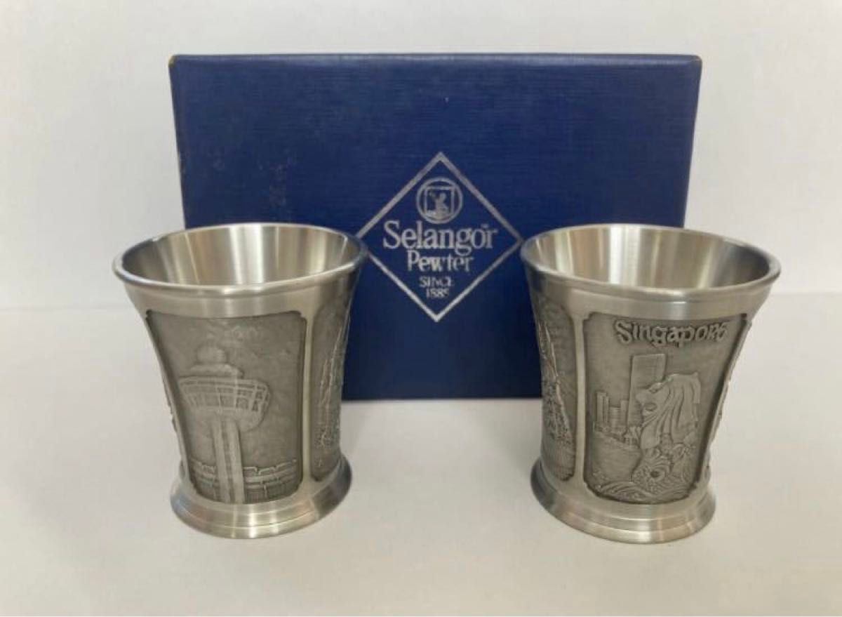 ROYAL SELANGOR PEWTER 1885 ロイヤルセランゴールピュター　ペアショットグラス