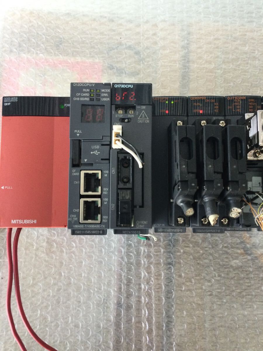 [HE1] MITSUBISHI MELSEC Q61P/ Q12DCCPU-V/ Q173DCPU/ QD75P1N/ QD65PD2/ QJ71C24N/ Q68ADV/ QX42/ QY42P (動作保証)_画像2