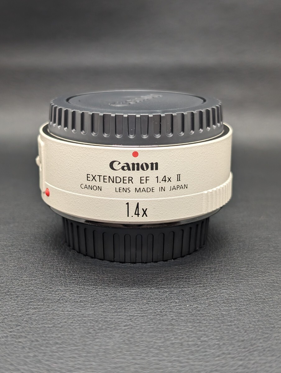 1円スタート 美品 保管品【Canon EXTENDER EF 1.4x Ⅱ カメラレンズ】キャノン エクステンダー カメラ レンズ ブランド 光学機器 ケース付 の画像2