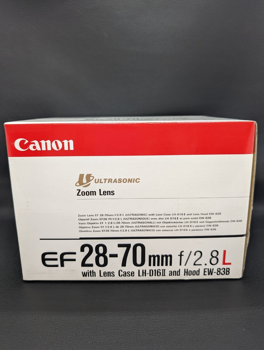 1円～！美品 保管品【Canon EF 28-70mm F 2.8L ULTRASONIC】キャノン ズームレンズ ウルトラソニック ブランド 光学機器 カメラ レンズ_画像1