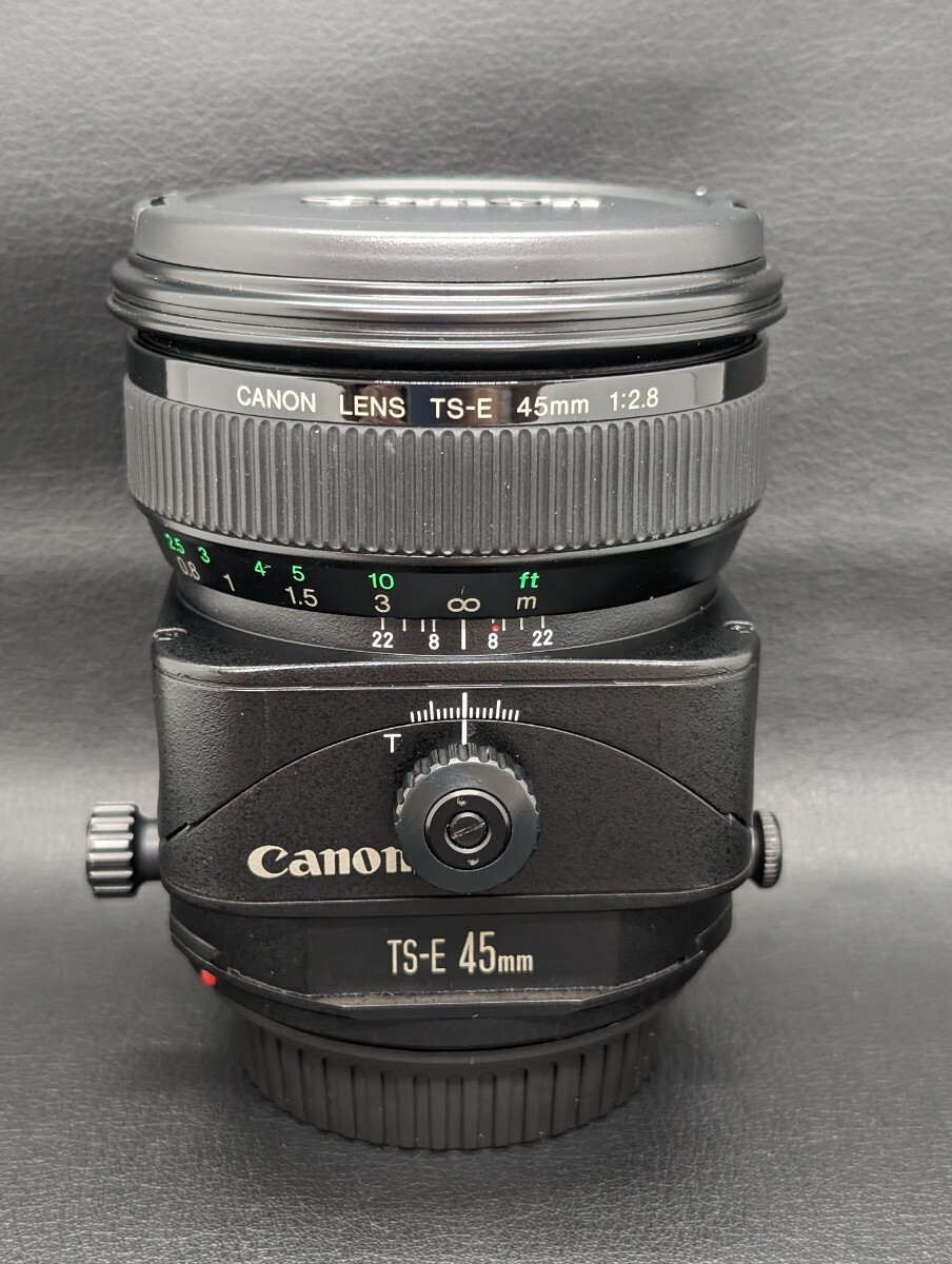 1円スタート！美品 保管品【Canon TS-E 45mm F 2.8 Tilt and Shift Lenz】キャノン チルト シフトレンズ ブランド 光学機器 カメラ レンズの画像3