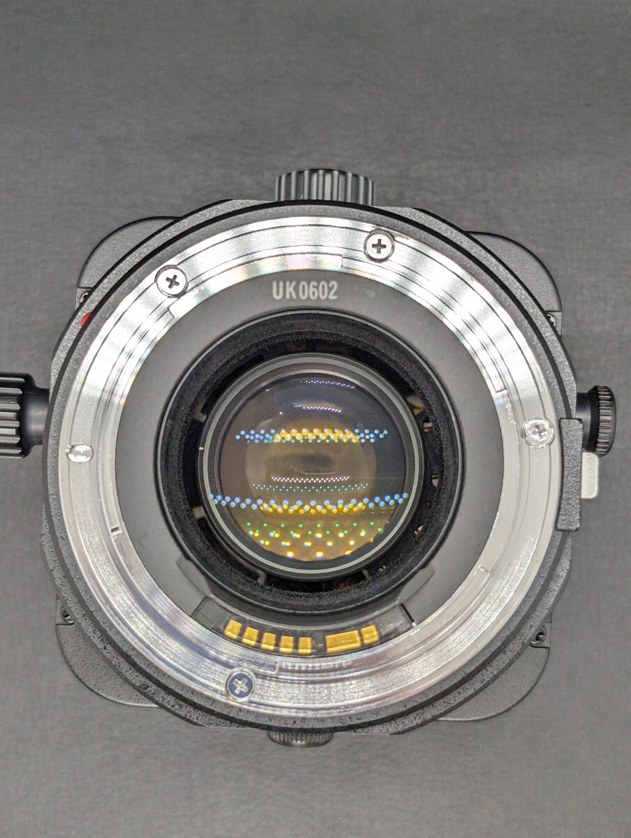 1円スタート！美品 保管品【Canon TS-E 45mm F 2.8 Tilt and Shift Lenz】キャノン チルト シフトレンズ ブランド 光学機器 カメラ レンズの画像9