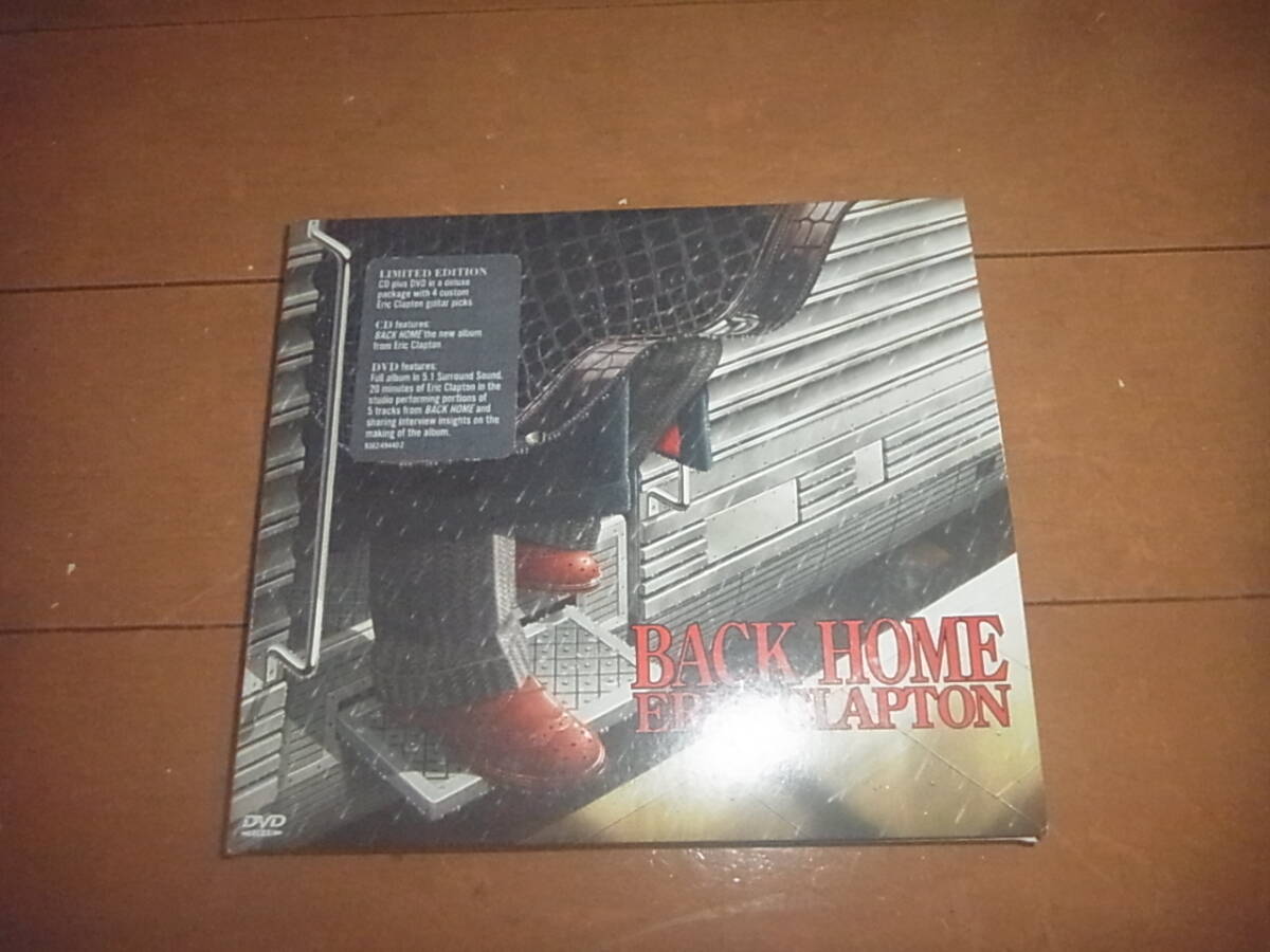 エリック・クラプトン「バック・ホーム」DVD＆ギターピック付き限定盤/入手困難/即決の画像1