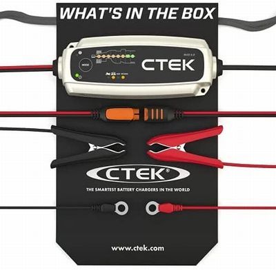 CTEK MXS 5.0 シーテック バッテリーチャージャー（CTEK MUS4.3 後継機種）日本語説明書付【新品】2020年アップデート版_画像2