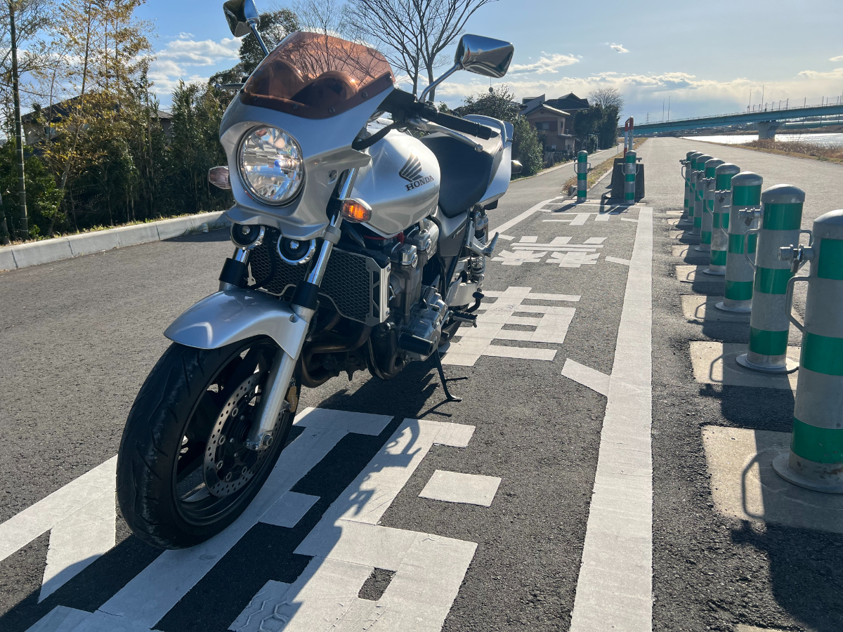 CB1300SF SC54 2003年式 色シルバー フルノーマルの画像8