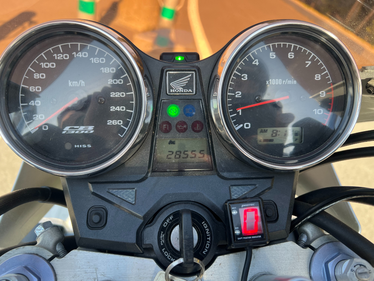 CB1300SF SC54 2003年式 色シルバー フルノーマルの画像10