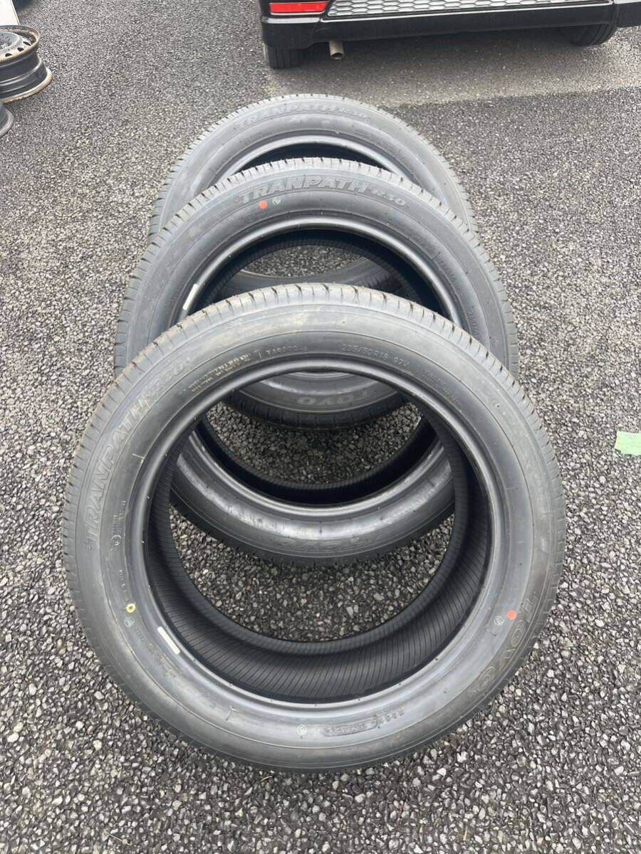 235/50R18 4本 2023 トーヨートランパス R30 新車外し アルファード ヴェルファイア 売りきり_画像6