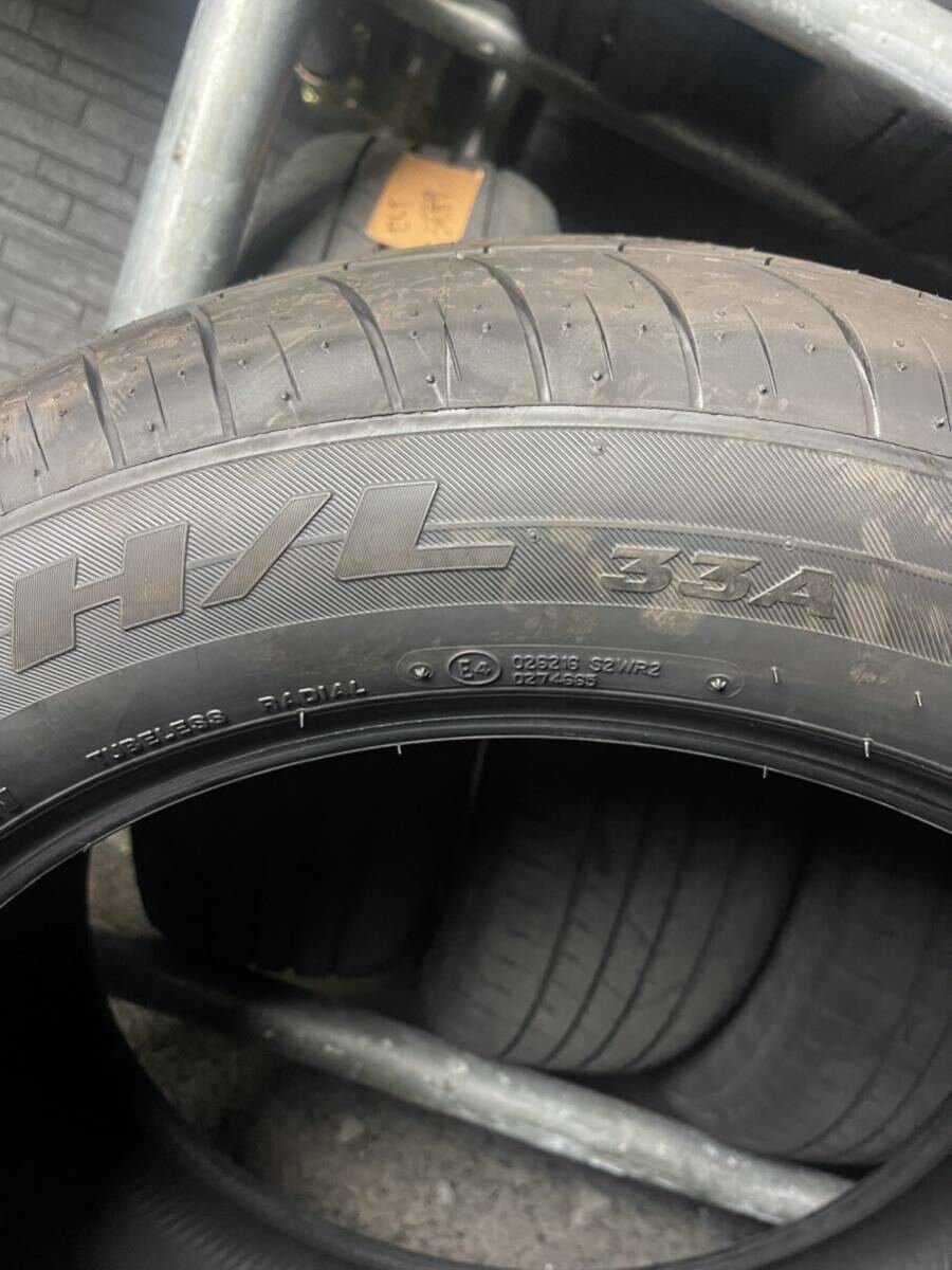 235/55R20 4本 ブリヂストン DUELER H/L 33A 2021 レクサス RX 450h Fスポーツ 新車外し 売りきり　インボイス対応_画像4