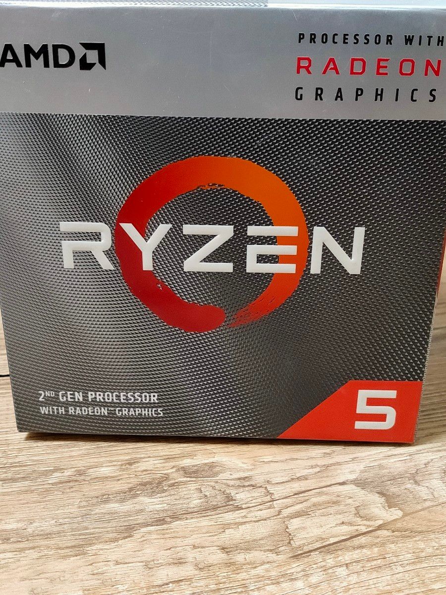 AMD  Ryzen 3400G リテールクーラー付き