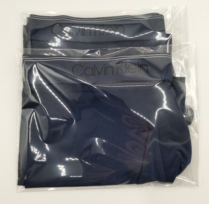 【Lサイズ】Calvin Klein(カルバンクライン)  ボクサーパンツ ネイビー 2枚セット 男性下着 NB2570