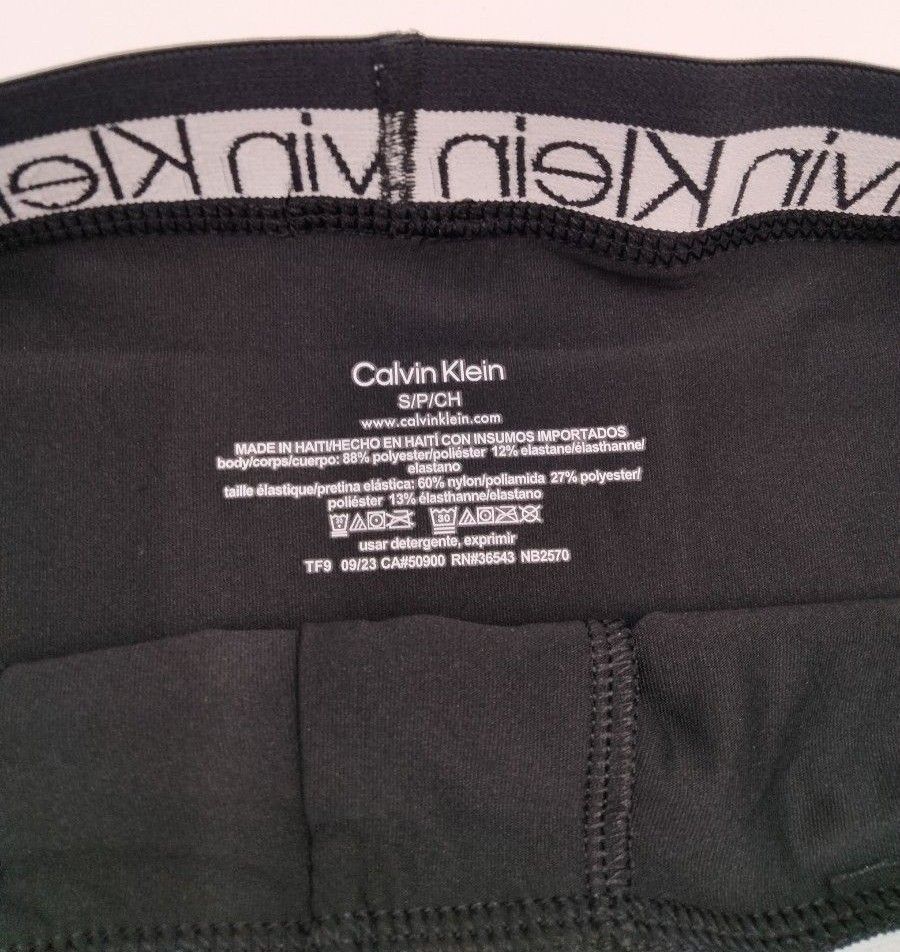 【Sサイズ】Calvin Klein(カルバンクライン)  ボクサーパンツ ブラック 1枚 男性下着 NB2570