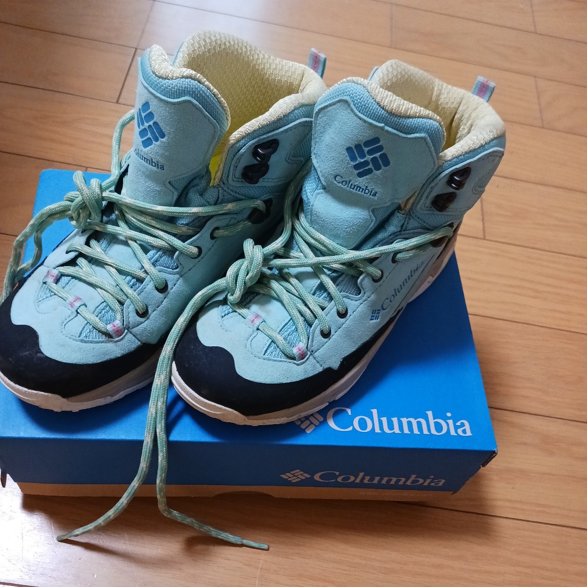 コロンビア シューズ 24cm Columbia トレッキングシューズ レディース クレッセントピーク２アウトドライ YL0744-459 CLEA 靴 登山靴の画像1
