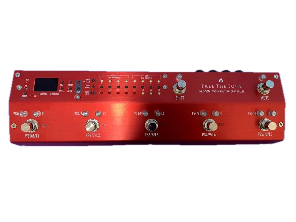 FREE THE TONE ARC-53M RED Audio Routing Controller フリーザ FREE THE TONE ARC-53M RED Audio Routing Controller フリーザ