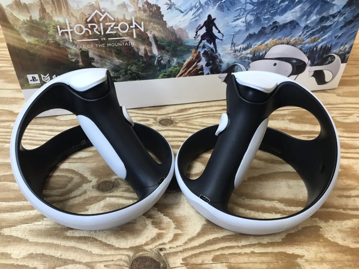 mE 100 PlayStation VR2 VRヘッドセット CFI-ZVR1/Sense コントローラー CFI-ZCVR1 CFI-ZCVL1 PS5 専用 プロダクトコード欠品 _画像8