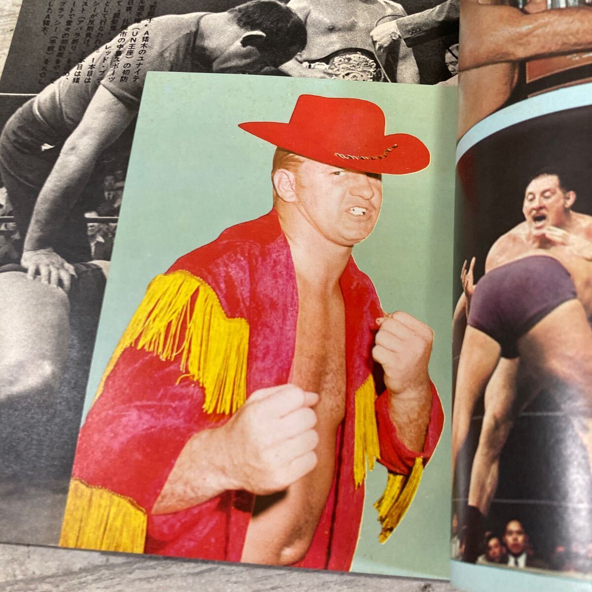 レア 別冊ゴング プロレス 1971年 7月号 ゴールデン・シリーズ決戦特集号 VOL.3 NO.7 馬場 猪木の対決始末記 現状品 クリックポスト送料185_画像8