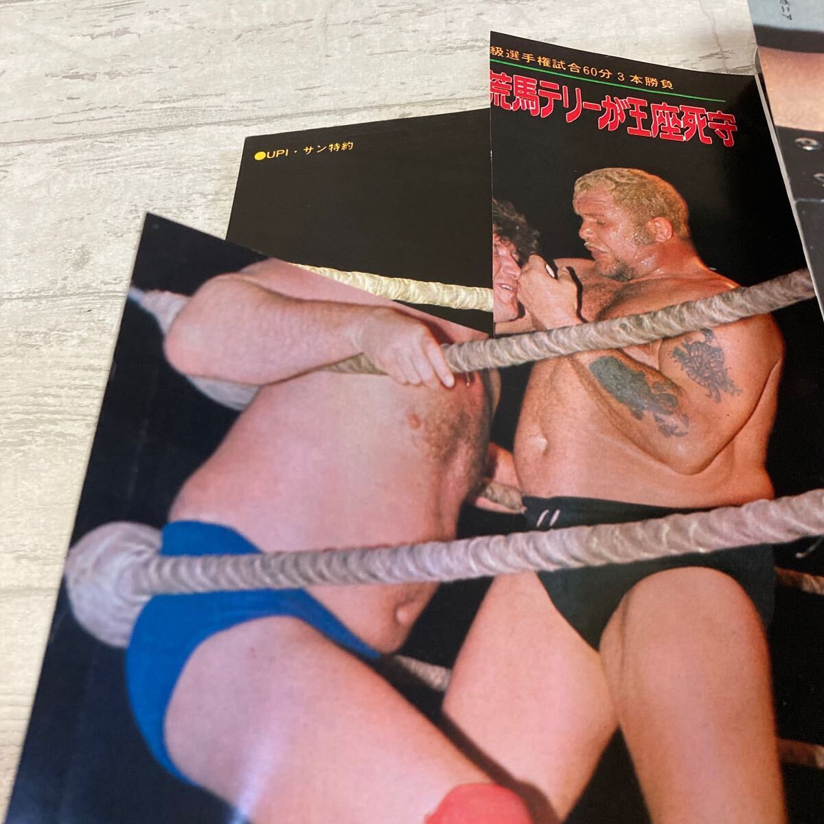 レア ゴング プロレス ボクシング キック 1976年 4月号 テリーvsレイスのNWA世界戦 エド・ウイスコフスキー 現状品 クリックポスト送料185_画像8