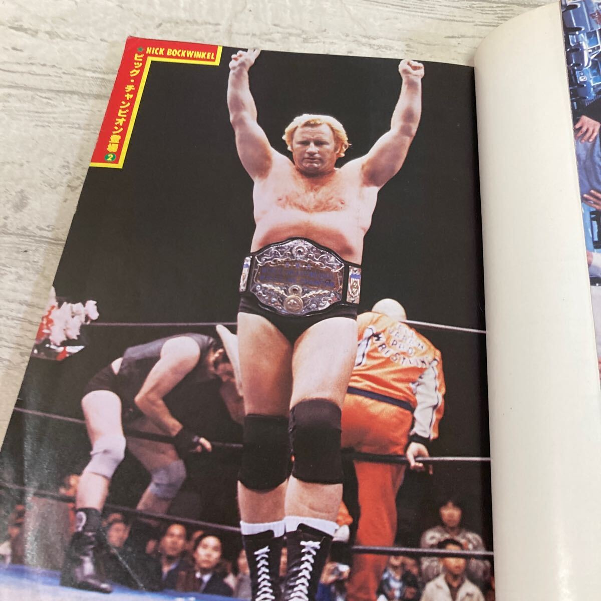 レア ベースボール・マガジン プロレス 1979年2月号 第25巻第2号 特報 M・S・G四大タイトルマッチ G・馬場 現状品 クリックポスト送料185円の画像8