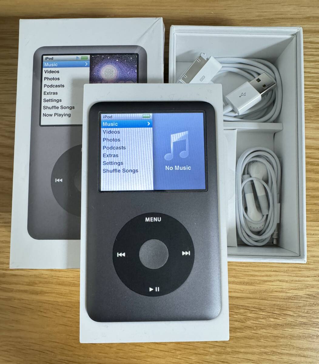 Apple ipod classic 160GB Black A1238_画像1