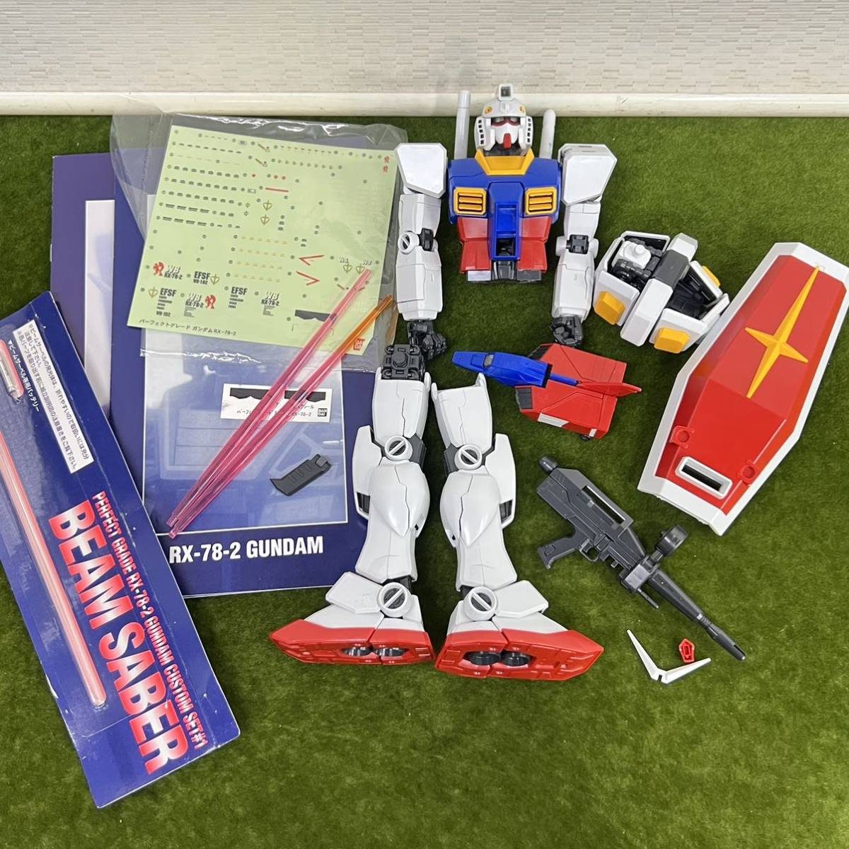 ★☆BANDAI/バンダイ プラモデル/プラモ 素組/ガンダム/ガンプラ RX-78-2 GUNDAM ガンダム