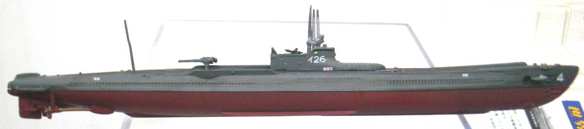 Ｓ:1/700 TAKARA タカラ 世界の艦船 02 伊26 巡潜乙型 潜水艦 1941年 未組立品 イ26 伊号第二十六潜水艦_画像3