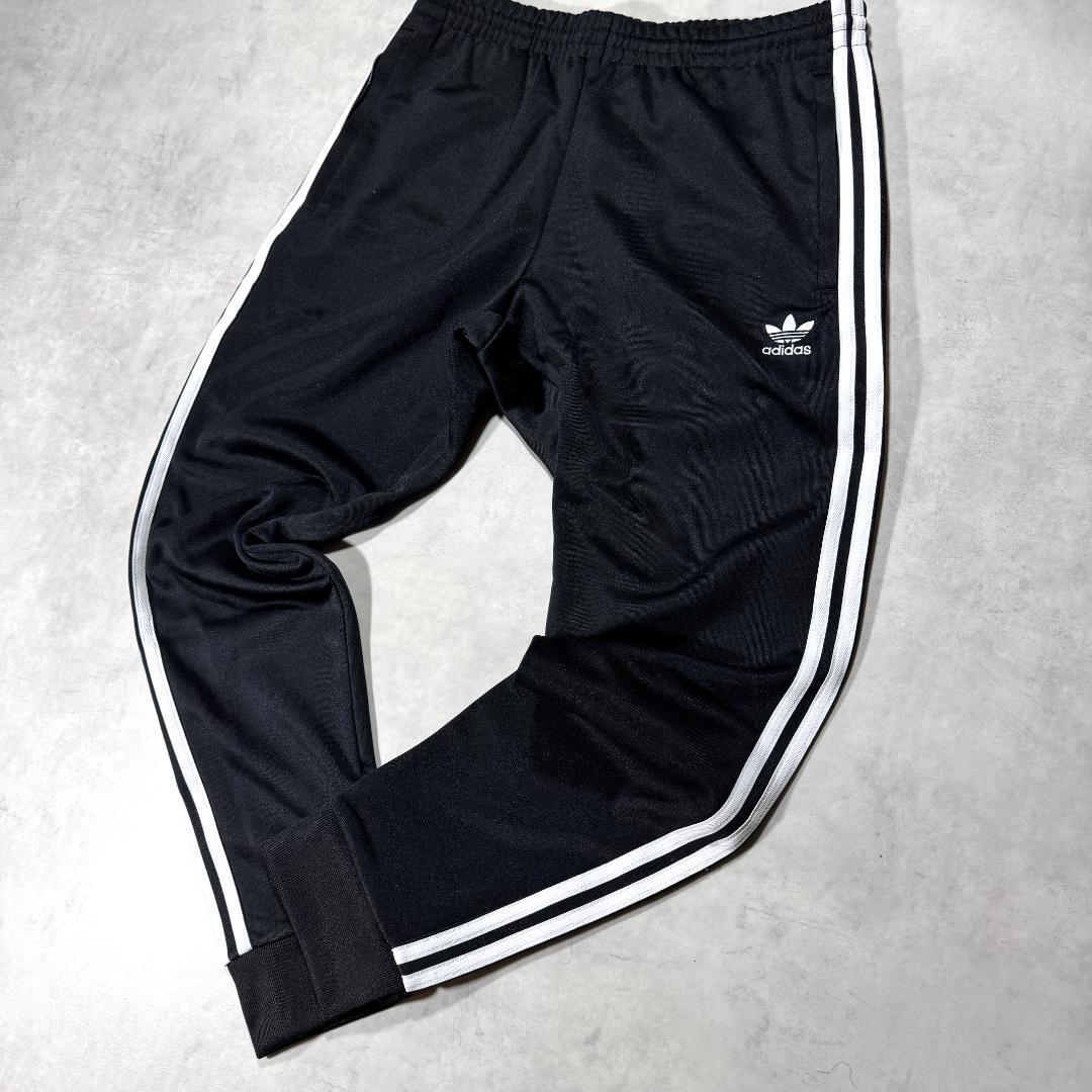  новый товар XLsize Adidas Originals SST грузовик брюки джерси super Star бег джерси вышивка полоса брюки-джоггеры 