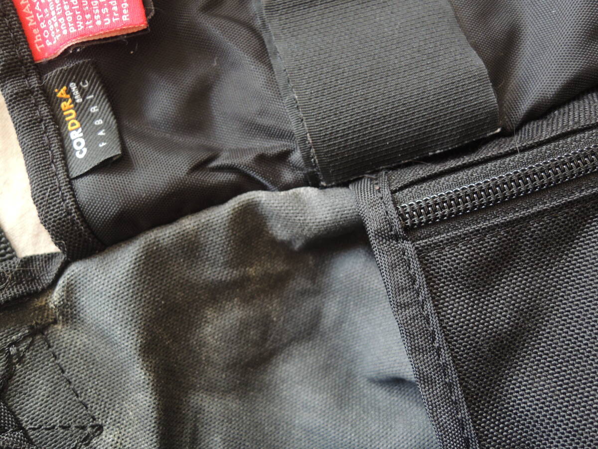 Manhattan portage NEW YORK USA マンハッタンポテージ ショルダーバッグ　cordura fabric　美品　メッセンジャーバッグ_画像5