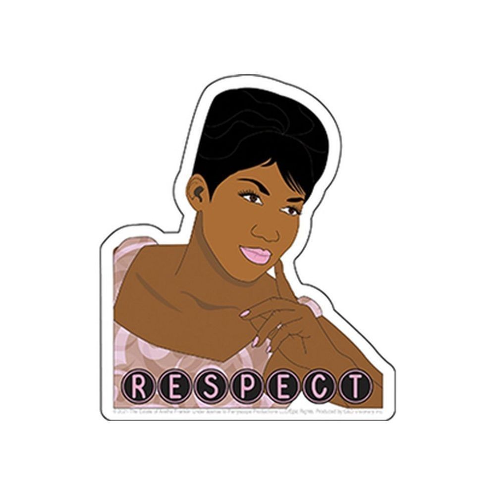 Aretha Franklin sticker aresa* Frank Lynn Respect