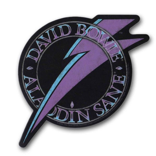David Bowie ステッカー デヴィッド・ボウイ Aladdin Bolt_画像1