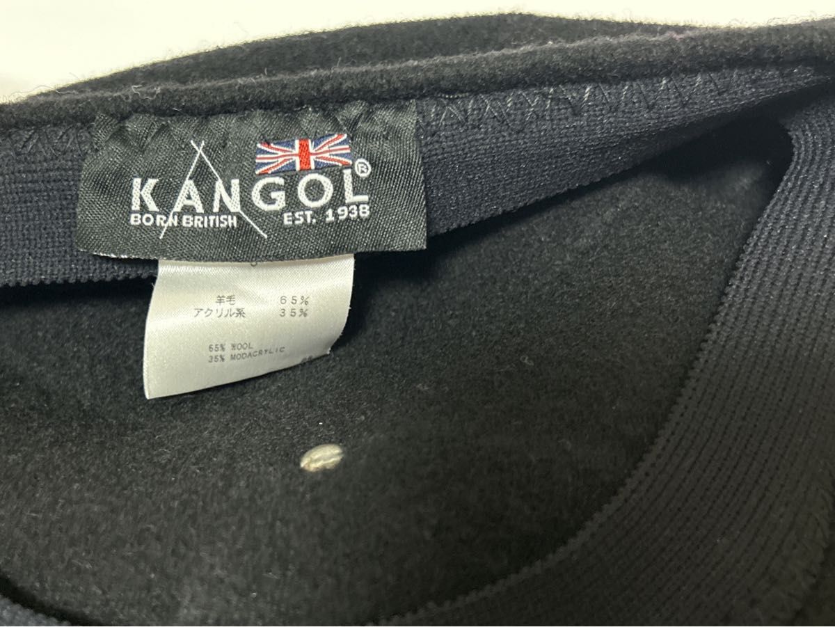 カンゴール  KANGOL ハンチング SWU Wool Galaxy Sサイズ ブラック