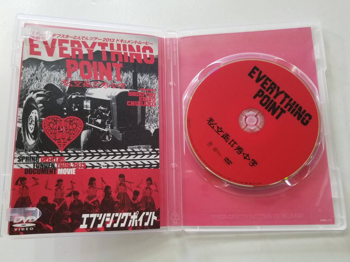 【中古DVD 私立恵比寿中学 スプリングデフスターとんでんツアー2013 ドキュメントムービー「EVERYTHING POINT/エブリシング・ポイント」】の画像3