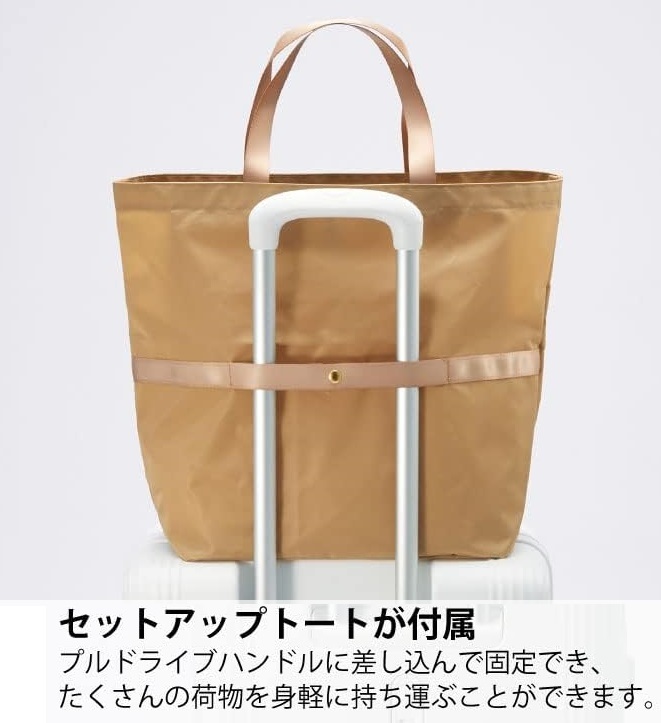 46,200円『現金値引最大』※希望色確認◆ace.エース[ファーニットZ]スーツケース40L *本革製ハンドル＆トートバッグ付属《機内持込可能》の画像10