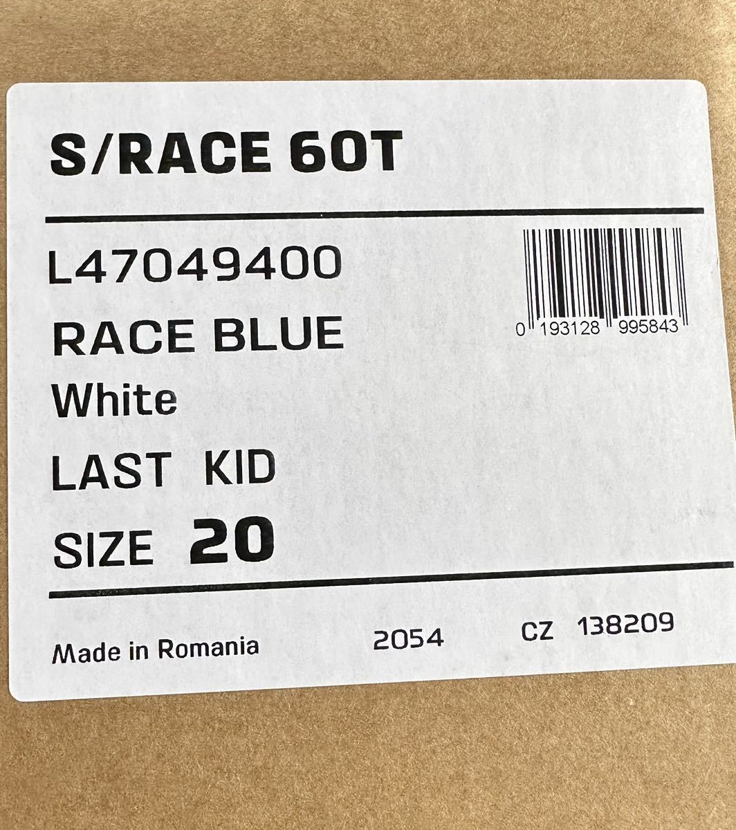 新品・送料無料 サロモン SALOMON スキー ブーツS/RACE 60T  Sレース 60T キッズ 20cmの画像5
