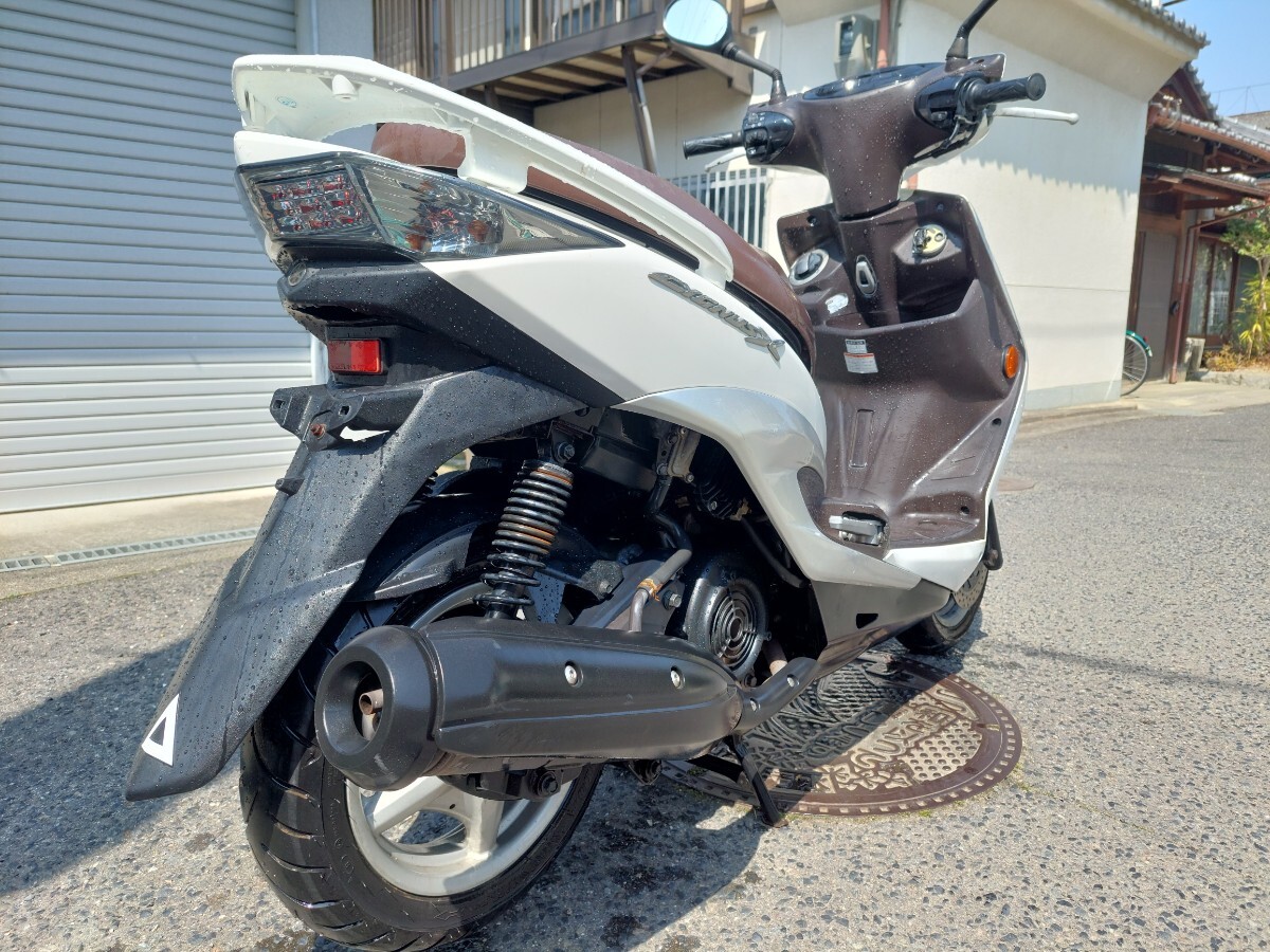 YAMAHAシグナス3型！SE44J白！登録後すぐ乗り出し可能！大阪府発_画像3