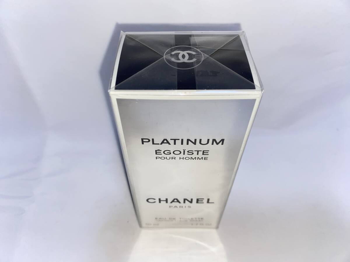 未開封　シャネル　ＣＨＡＮＥＬ　エゴイスト　プラチナム　プールオム　オードゥトワレット　ヴァポリザター　５０ｍｌ_画像2