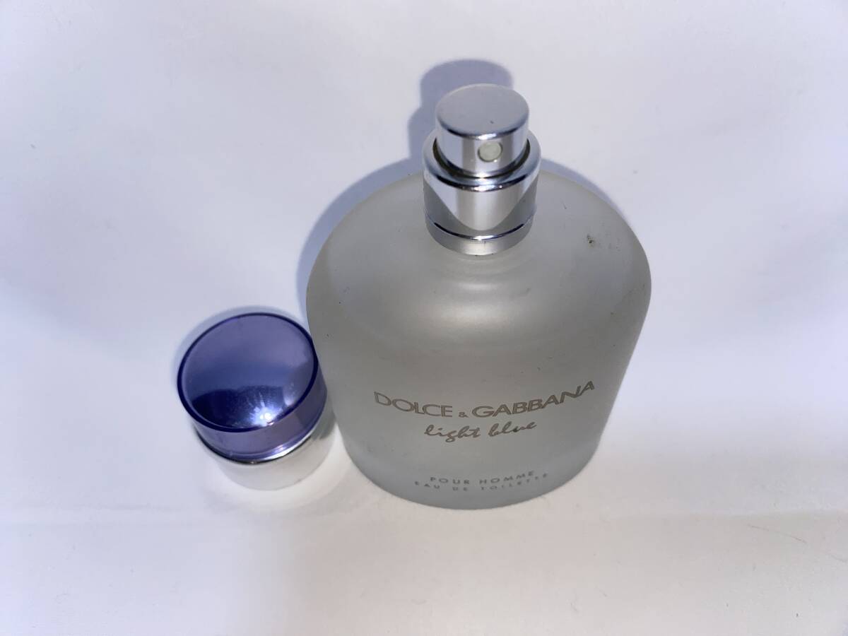 ドルチェ＆ガッバーナ　Ｄ＆Ｇ　ライトブルー　プールオム　オードトワレ　スプレー　７５ｍｌ_画像2