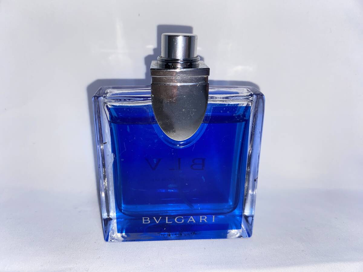 残量多　ブルガリ　ＢＶＬＧＡＲＩ　ブルー　プールオム　オードトワレ　スプレー　３０ｍｌ_画像3