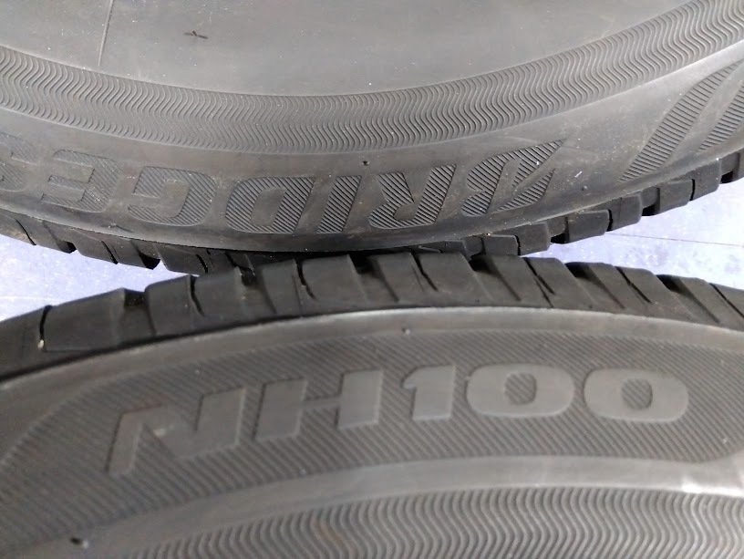 ブリヂストン 195/65R15【~90％富山】2021年【点検OK】ECOPIA エコピア NH100 中古2本 ブリジストン BS 日本製 195/65/15 夏 195/65-15_画像6