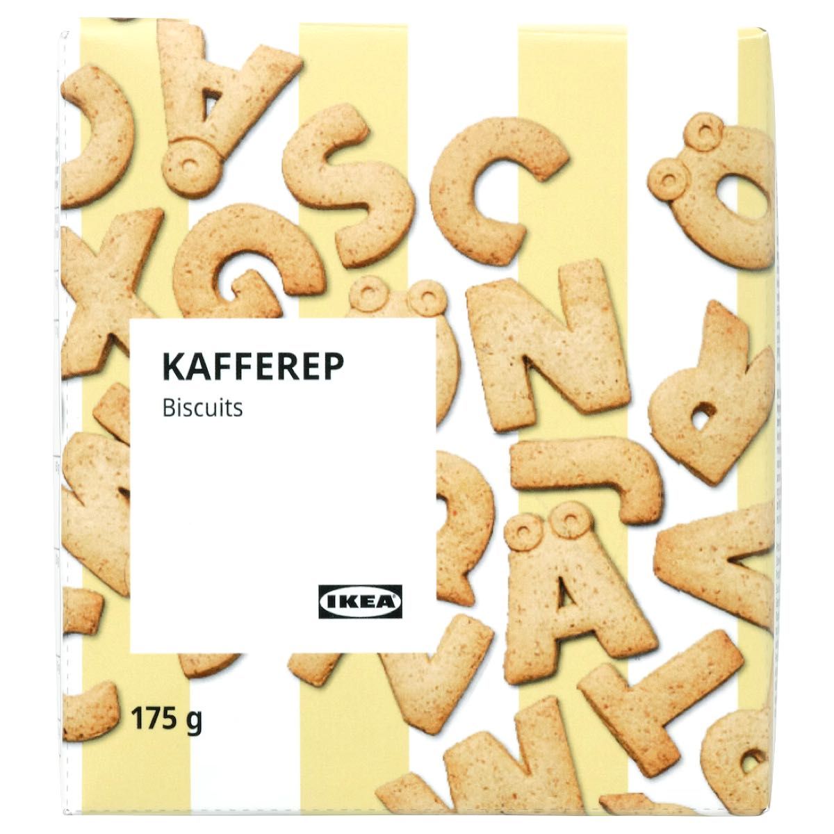 IKEA アルファベット クッキー KAFFEREP カッフェレプ おやつ デザート ハーフバースデー お菓子 ビスケット