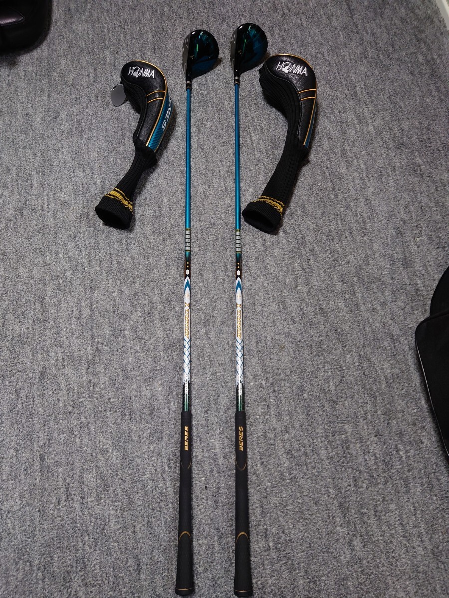 本間ゴルフ ベレス HONMA BERES E-06 5W＆7W ARMRQ X 43(R) 19°＆22°_画像1