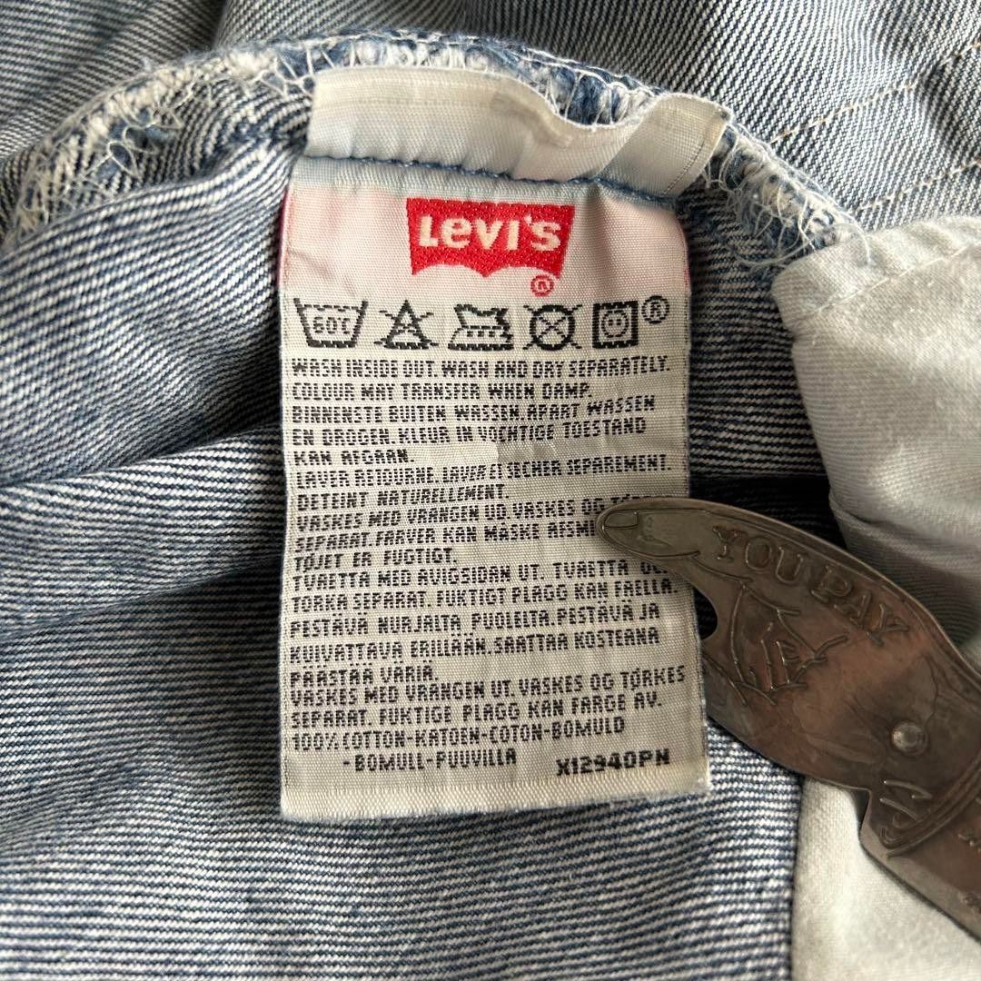 levi’s 501 UK ユーロ W29 L30 ボタン裏299 実寸W26 デニムパンツ ジーンズ