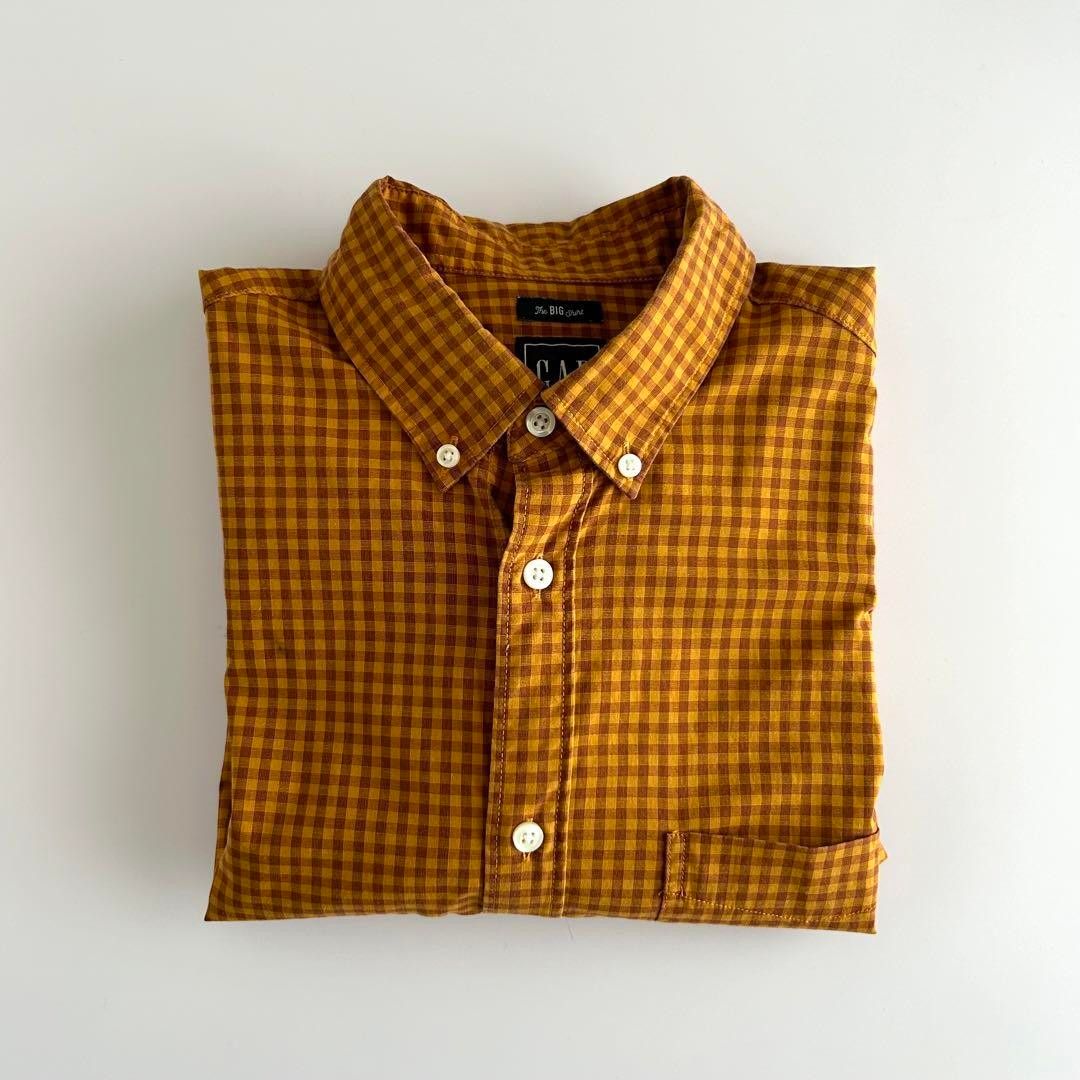 OLD GAP オールドギャップ BDシャツ 長袖シャツ XL ギンガムチェック チェックシャツ ボタンダウン コットン