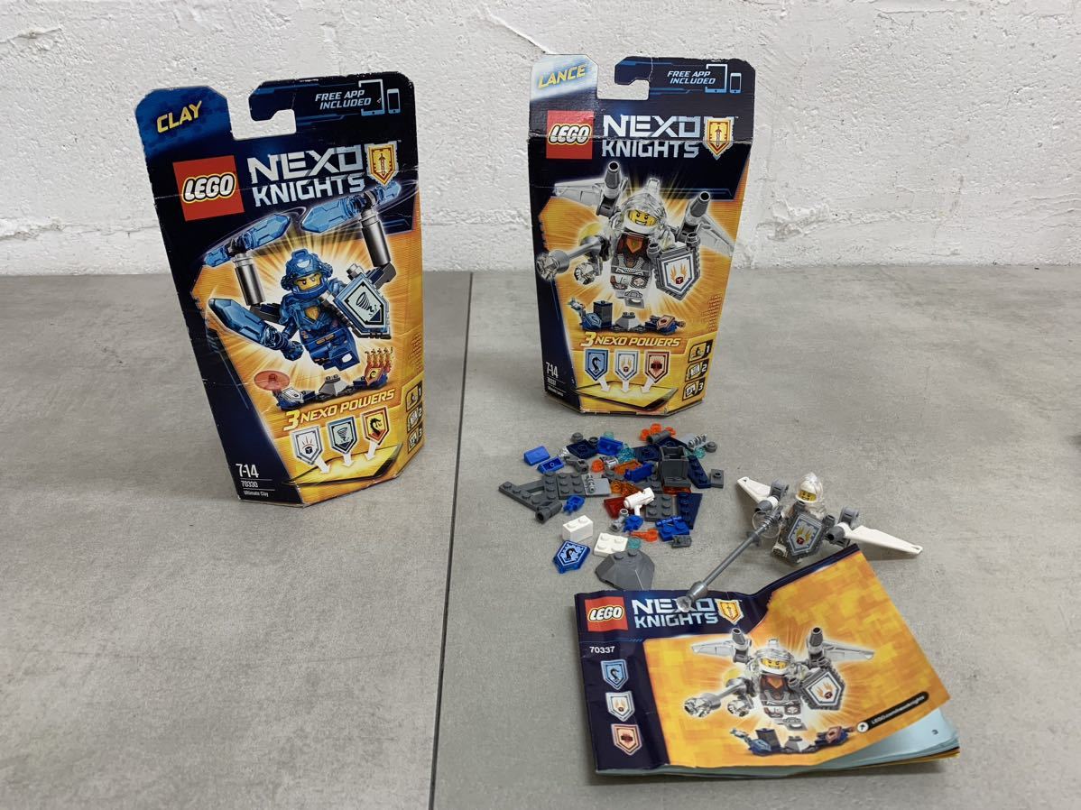 R2660304LEGO レゴ ネックスナイツ バトルスーツ アクセル 1つ未開封品　CLAY LANCE シールドセット ランス