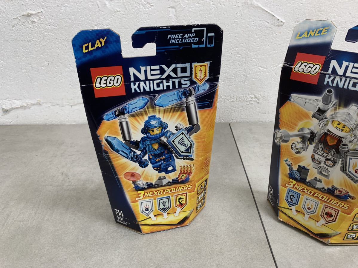 R2660304LEGO レゴ ネックスナイツ バトルスーツ アクセル 1つ未開封品　CLAY LANCE シールドセット ランス