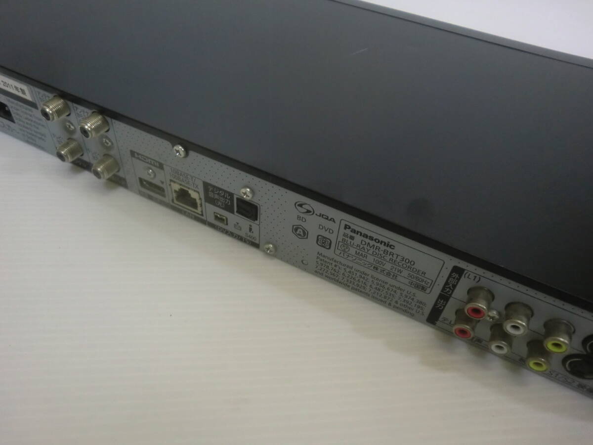 ■Panasonic■ブルーレイ Diga■DMR-BRT300■500GB/B-CAS■ジャンク品■ _画像7